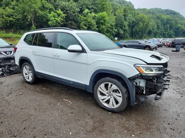 1V2KR2CA1MC558473 — 2021 Volkswagen Atlas, фото 4 с аукциона Copart, Передняя часть