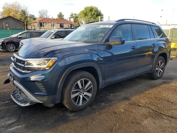 1V2LP2CA7MC554633 — 2021 Volkswagen Atlas, Передняя часть (Front End), фото до ремонта