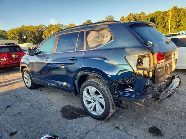 1V2KR2CA0MC573465 — 2021 Volkswagen Atlas, фото 2 с аукциона Copart, Задняя часть