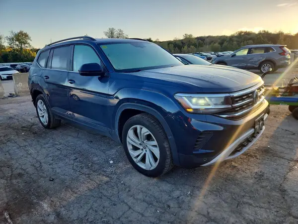 1V2KR2CA0MC573465 — 2021 Volkswagen Atlas, фото 4 с аукциона Copart, Задняя часть