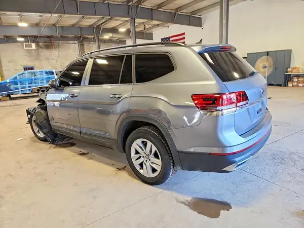 1V2GP2CA9MC538189 — 2021 Volkswagen Atlas, фото 2 с аукциона Copart, Передняя часть