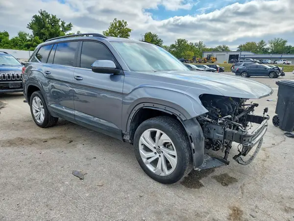 1V2HR2CA9MC574415 — 2021 Volkswagen Atlas, фото 4 с аукциона Copart, Передняя часть