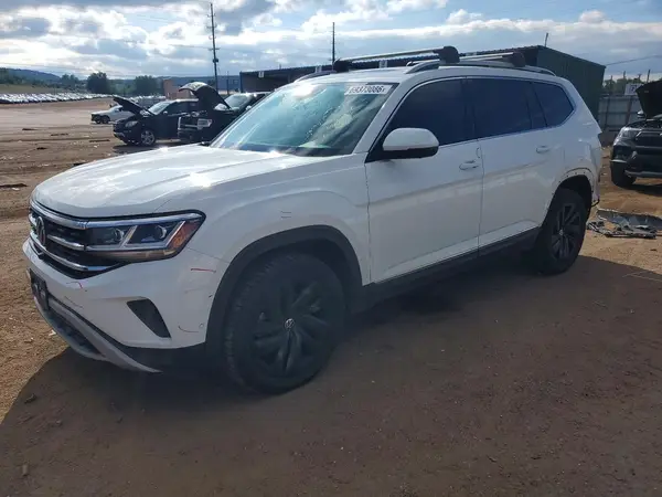 1V2TR2CA0MC514680 — 2021 Volkswagen Atlas, Задняя часть (Rear End), фото до ремонта