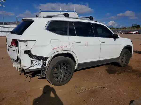 1V2TR2CA0MC514680 — 2021 Volkswagen Atlas, фото 3 с аукциона Copart, Задняя часть