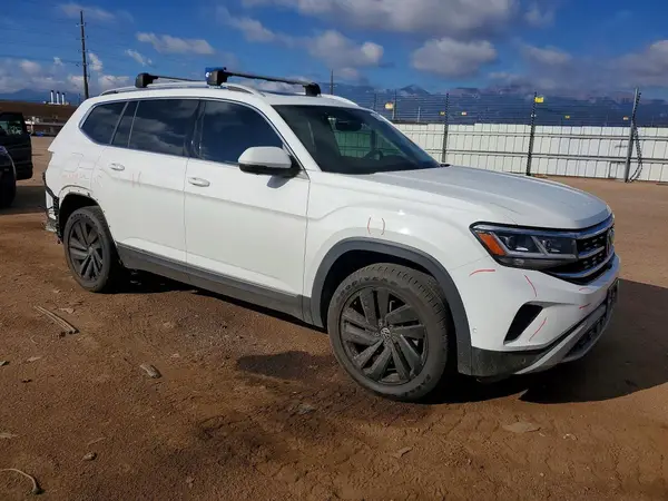 1V2TR2CA0MC514680 — 2021 Volkswagen Atlas, фото 4 с аукциона Copart, Задняя часть