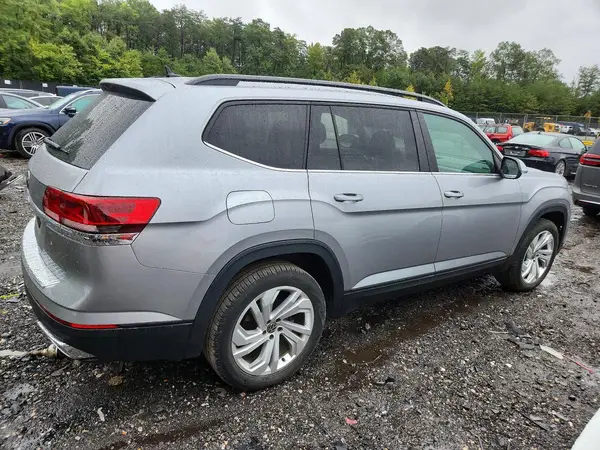 1V2WR2CA1MC542338 — 2021 Volkswagen Atlas, фото 3 с аукциона Copart, Передняя часть