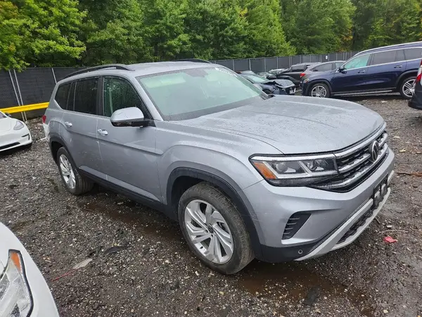 1V2WR2CA1MC542338 — 2021 Volkswagen Atlas, фото 4 с аукциона Copart, Передняя часть