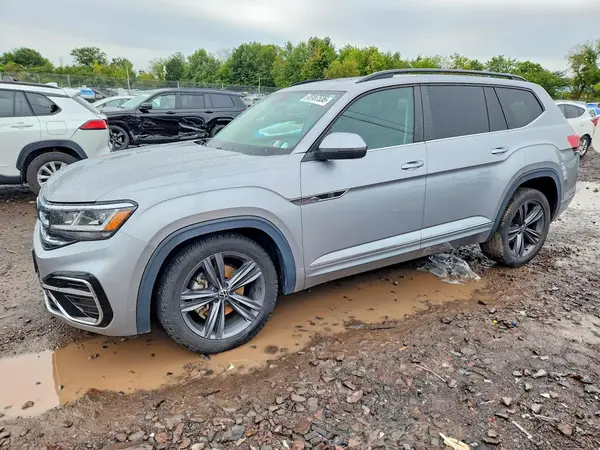 1V2RR2CA1MC575398 — 2021 Volkswagen Atlas, Передняя часть (Front End), фото до ремонта
