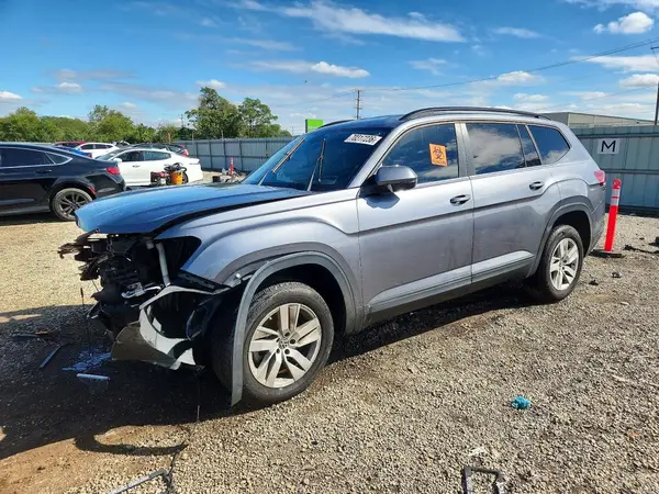 1V2AP2CAXMC521309 — 2021 Volkswagen Atlas, Передняя часть (Front End), фото до ремонта