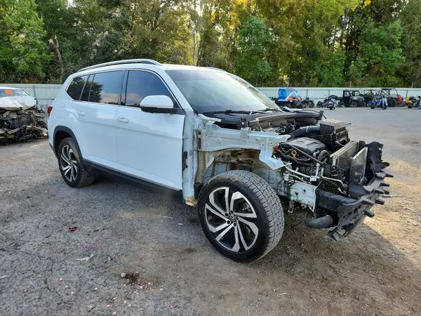 1V2TP2CA6MC589597 — 2021 Volkswagen Atlas, фото 4 с аукциона Copart, Передняя часть