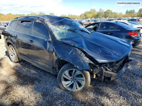 2021 Volkswagen Atlas Se VIN 1V2HR2CA5MC558695 фото 4