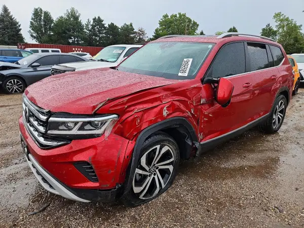 1V2BP2CA4NC539455 — 2022 Volkswagen Atlas, Боковая часть (Side), фото до ремонта
