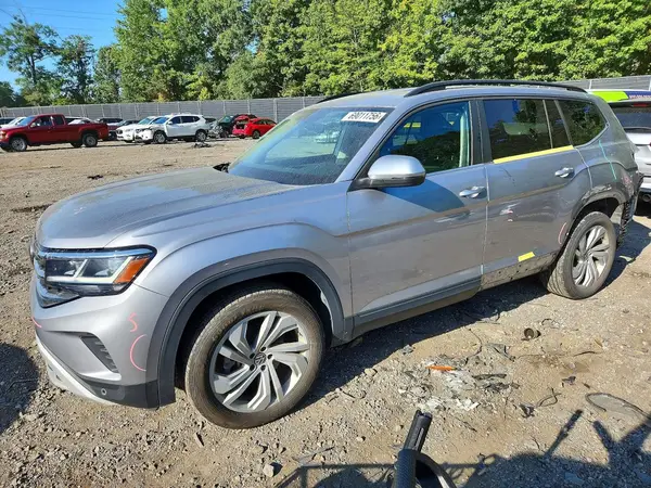 1V2HR2CA7NC550793 — 2022 Volkswagen Atlas, Задняя часть (Rear End), фото до ремонта