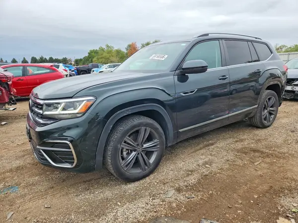 1V2AR2CA1NC511831 — 2022 Volkswagen Atlas, Задняя часть (Rear End), фото до ремонта
