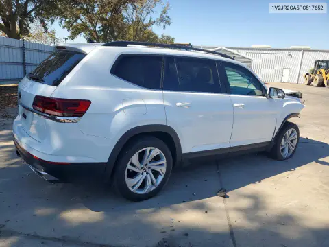 2023 Volkswagen Atlas Se VIN 1V2JR2CA5PC517652 фото 3
