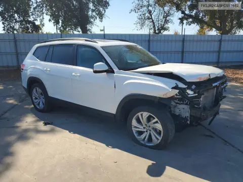 2023 Volkswagen Atlas Se VIN 1V2JR2CA5PC517652 фото 4