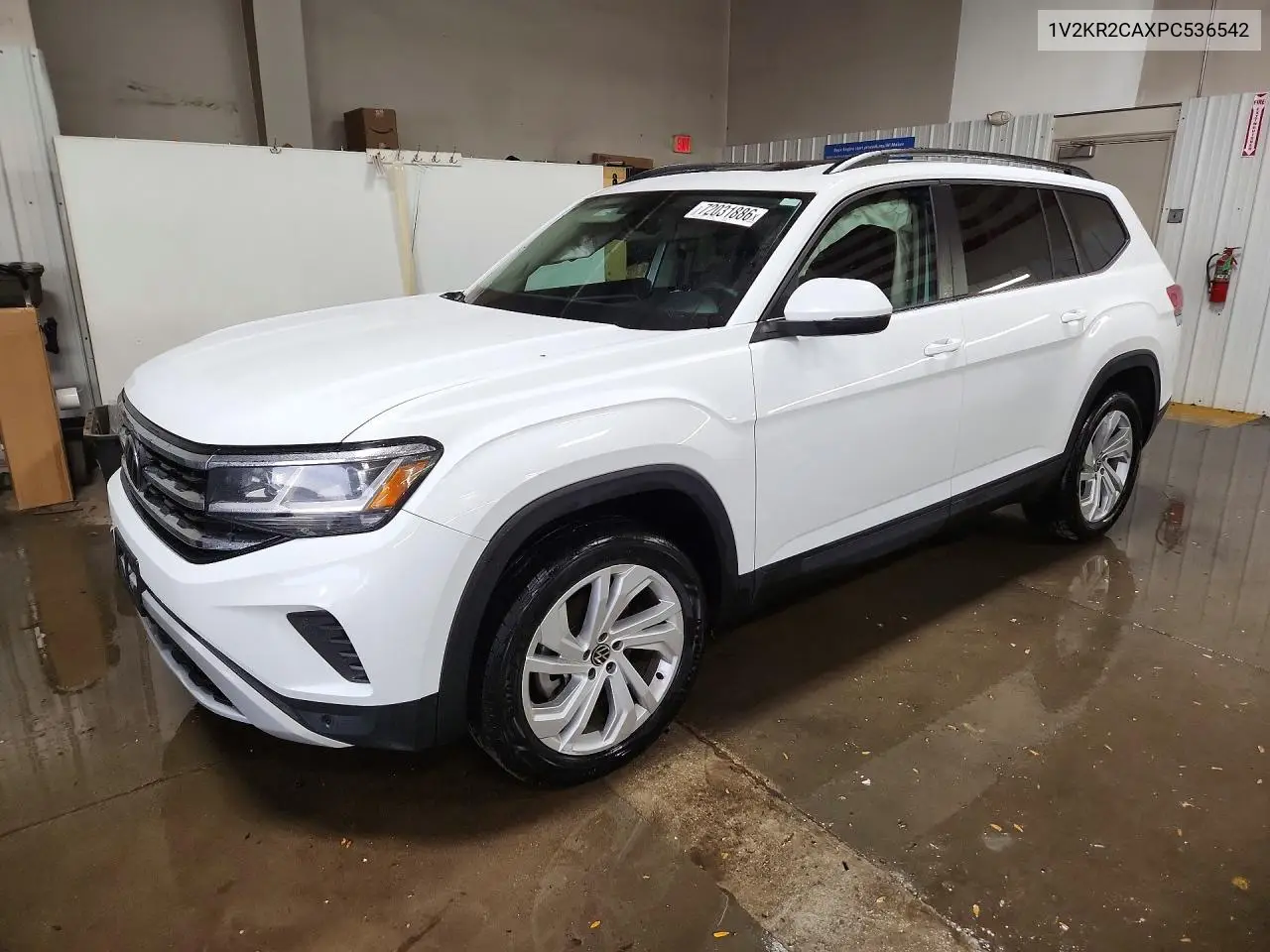 2023 Volkswagen Atlas Se VIN 1V2KR2CAXPC536542 фото 1