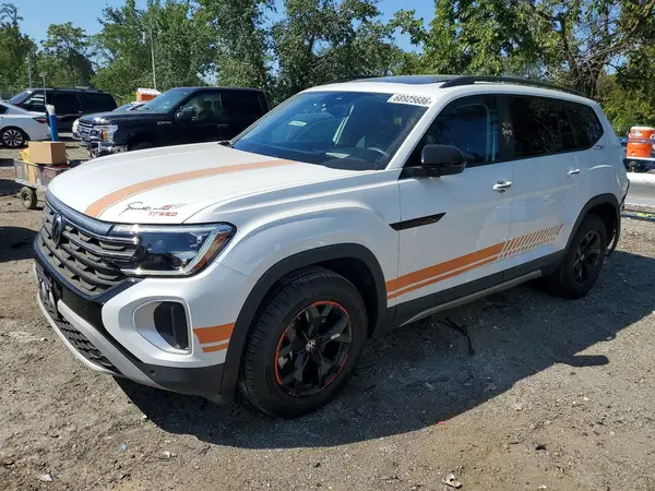 1V2GR2CA7RC618494 — 2024 Volkswagen Atlas, Задняя часть (Rear End), фото до ремонта