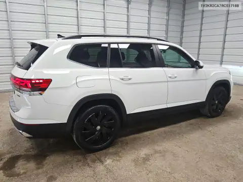 1V2KR2CA7RC517188 — 2024 Volkswagen Atlas, фото 3 с аукциона Copart 15.10.2026, Мелкие вмятины и царапины