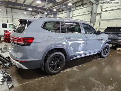 2024 Volkswagen Atlas Peak Edition Se VIN 1V2CR2CA2RC605439 фото 3