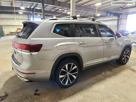 2024 Volkswagen Atlas Sel Premium R-Line VIN 1V2FR2CA9RC514262 фото 3