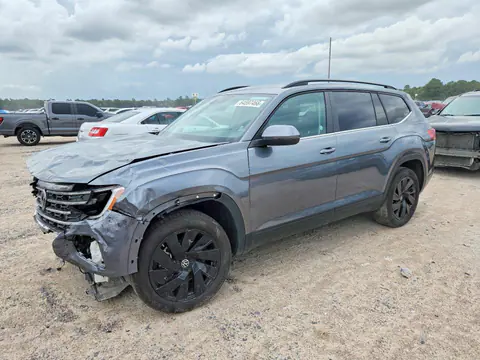 1V2HR2CA4SC576571 — 2025 Volkswagen Atlas, Передняя часть (Front End), фото до ремонта