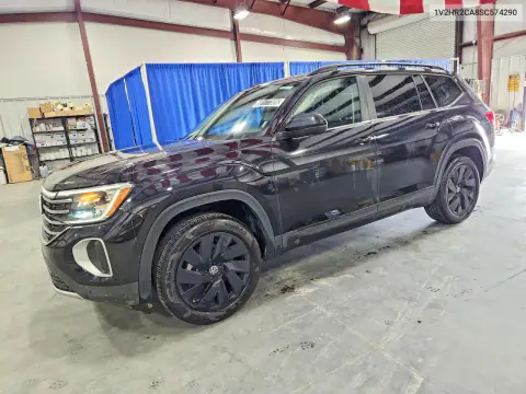 1V2HR2CA8SC574290 — 2025 Volkswagen Atlas, Сторона, фото до ремонта
