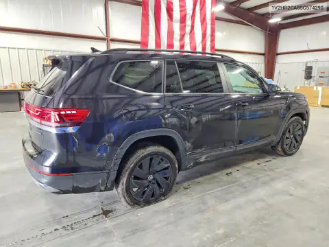 2025 Volkswagen Atlas Se VIN 1V2HR2CA8SC574290 фото 3