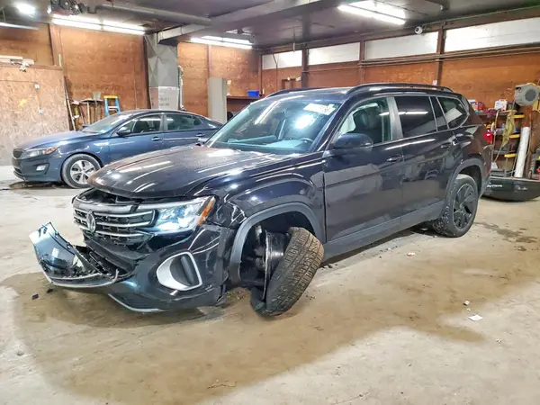 1V2KR2CA2SC563825 — 2025 Volkswagen Atlas, Передняя часть (Front End), фото до ремонта