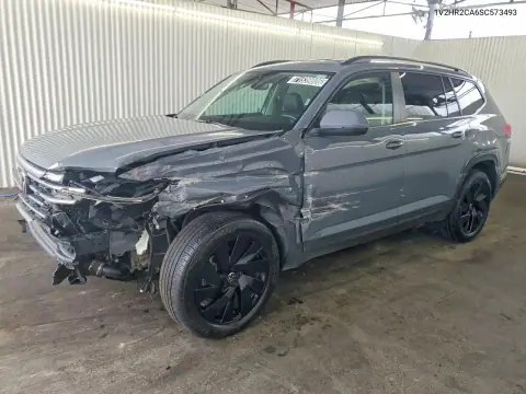 1V2HR2CA6SC573493 — 2025 Volkswagen Atlas, Передняя часть, фото до ремонта