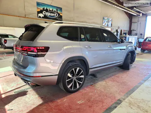 2025 Volkswagen Atlas Sel Premium R-Line VIN 1V2FR2CA2SC576270 фото 3