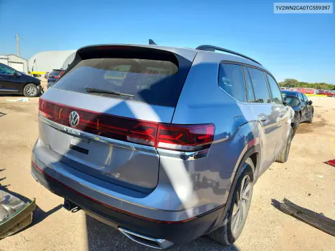 2026 Volkswagen Atlas Se VIN 1V2WN2CA0TC559397 фото 3