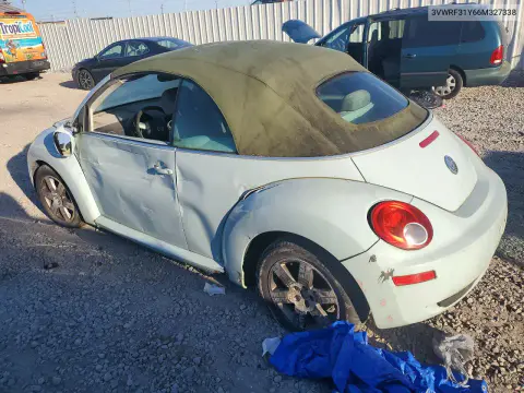 2006 Volkswagen New Beetle Convertible Option Package 1 VIN 3VWRF31Y66M327338 фото 2