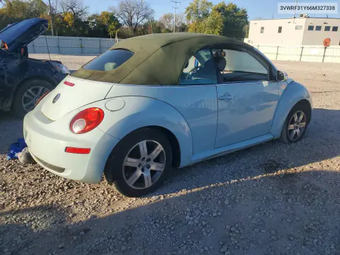 2006 Volkswagen New Beetle Convertible Option Package 1 VIN 3VWRF31Y66M327338 фото 3
