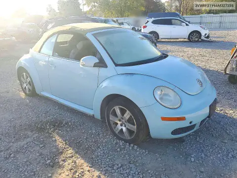 2006 Volkswagen New Beetle Convertible Option Package 1 VIN 3VWRF31Y66M327338 фото 4