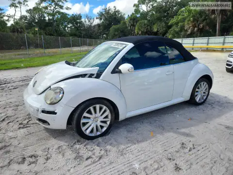 3VWRW3AL6AM006882 — 2010 Volkswagen Beetle, Передняя часть, фото до ремонта