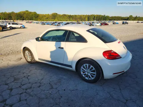 2012 Volkswagen Beetle VIN 3VWFP7AT3CM616345 фото 2
