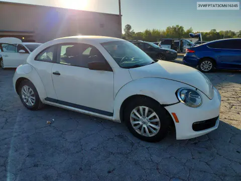2012 Volkswagen Beetle VIN 3VWFP7AT3CM616345 фото 4