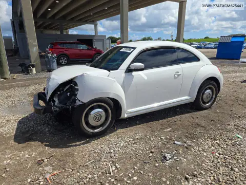 3VWHP7ATXCM625441 — 2012 Volkswagen Beetle, Передняя часть, фото до ремонта