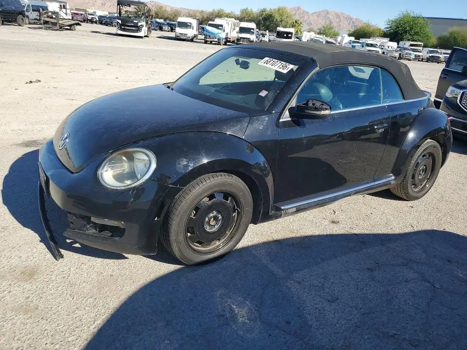 3VW5P7AT0DM825264 Volkswagen Beetle 2013 — повреждение Боковая часть, фото до ремонта