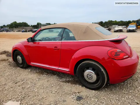 2013 Volkswagen Beetle VIN 3VW5X7AT5DM825406 фото 2