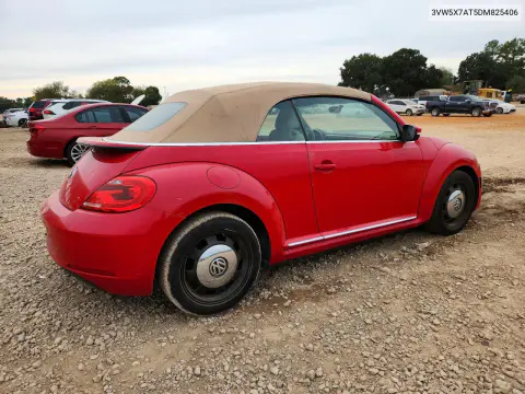 2013 Volkswagen Beetle VIN 3VW5X7AT5DM825406 фото 3