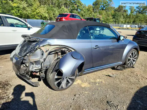 2015 Volkswagen Beetle R-Line VIN 3VW7T7AT3FM804142 фото 3