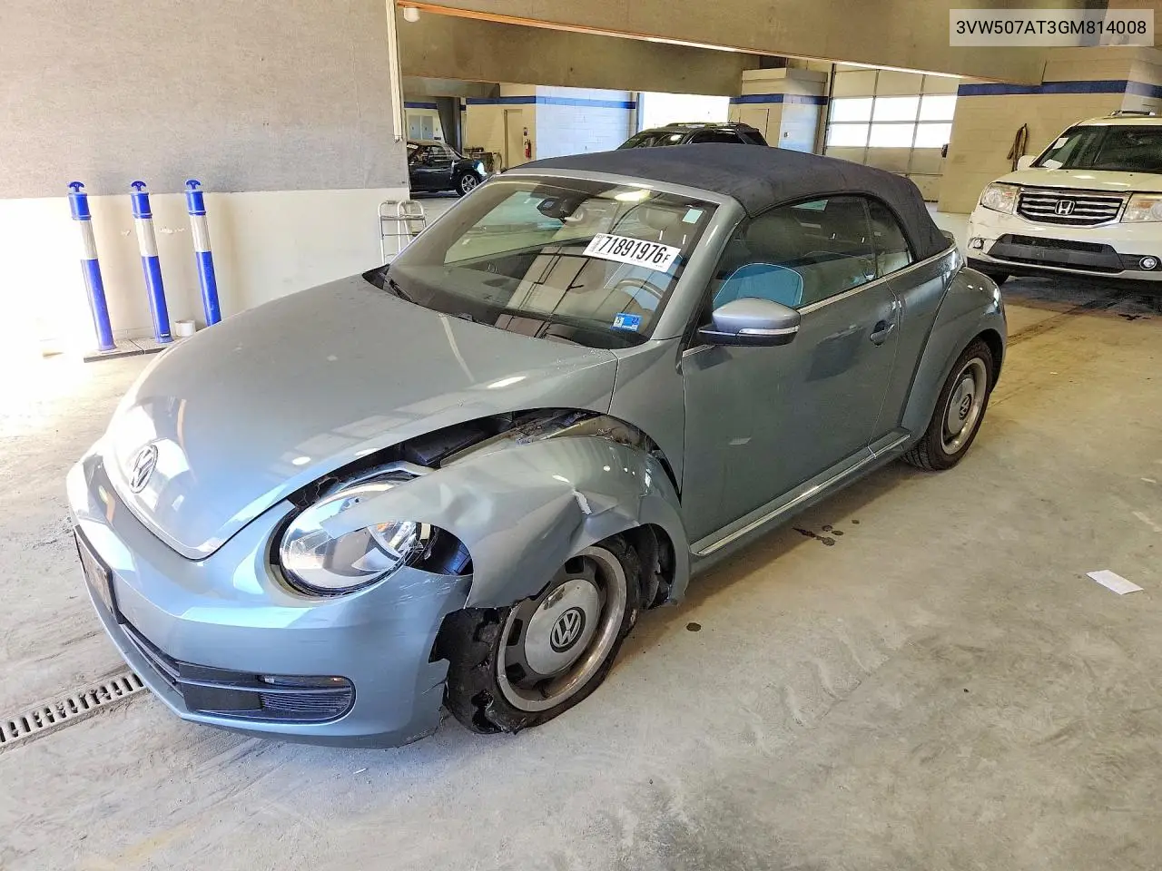 2016 Volkswagen Beetle S/Se VIN 3VW507AT3GM814008 фото 1