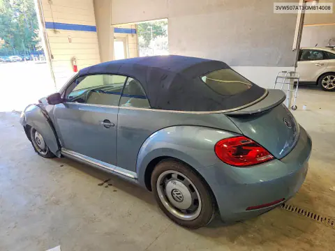 2016 Volkswagen Beetle S/Se VIN 3VW507AT3GM814008 фото 2