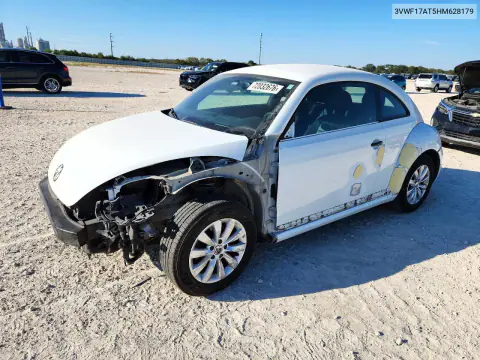 3VWF17AT5HM628179 — 2017 Volkswagen Beetle, Передняя часть, фото до ремонта