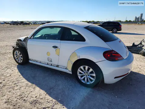 2017 Volkswagen Beetle VIN 3VWF17AT5HM628179 фото 2