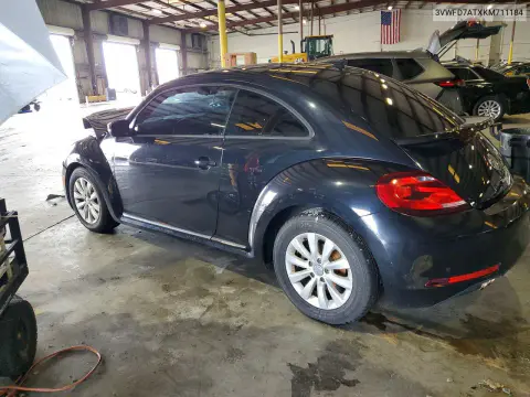 2019 Volkswagen Beetle S VIN 3VWFD7ATXKM711184 фото 2