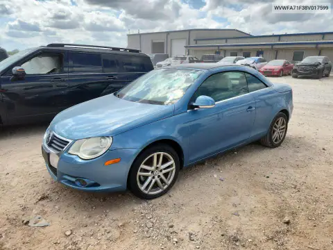 WVWFA71F38V017599 — 2008 Volkswagen EOS, Механические повреждения, фото до ремонта