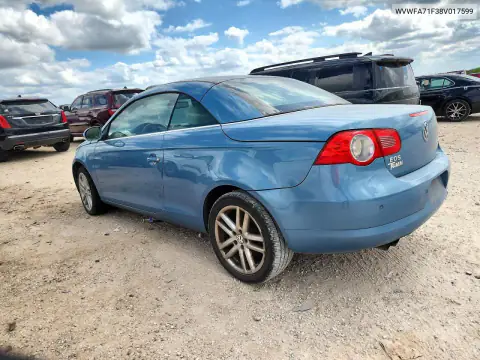 WVWFA71F38V017599 — 2008 Volkswagen EOS, фото 2 с аукциона Copart, Механические повреждения